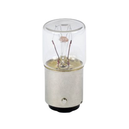 Picture of Incandescent bulb, Harmony XVD, BA15d, clear, steady light, 10W, 24V AC/DC
