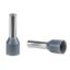 Picture of Cable ends, Linergy TR cable ends, single conductor, grey, 0.75 mmÂ², for insulated cable, medium size, 1 bag
