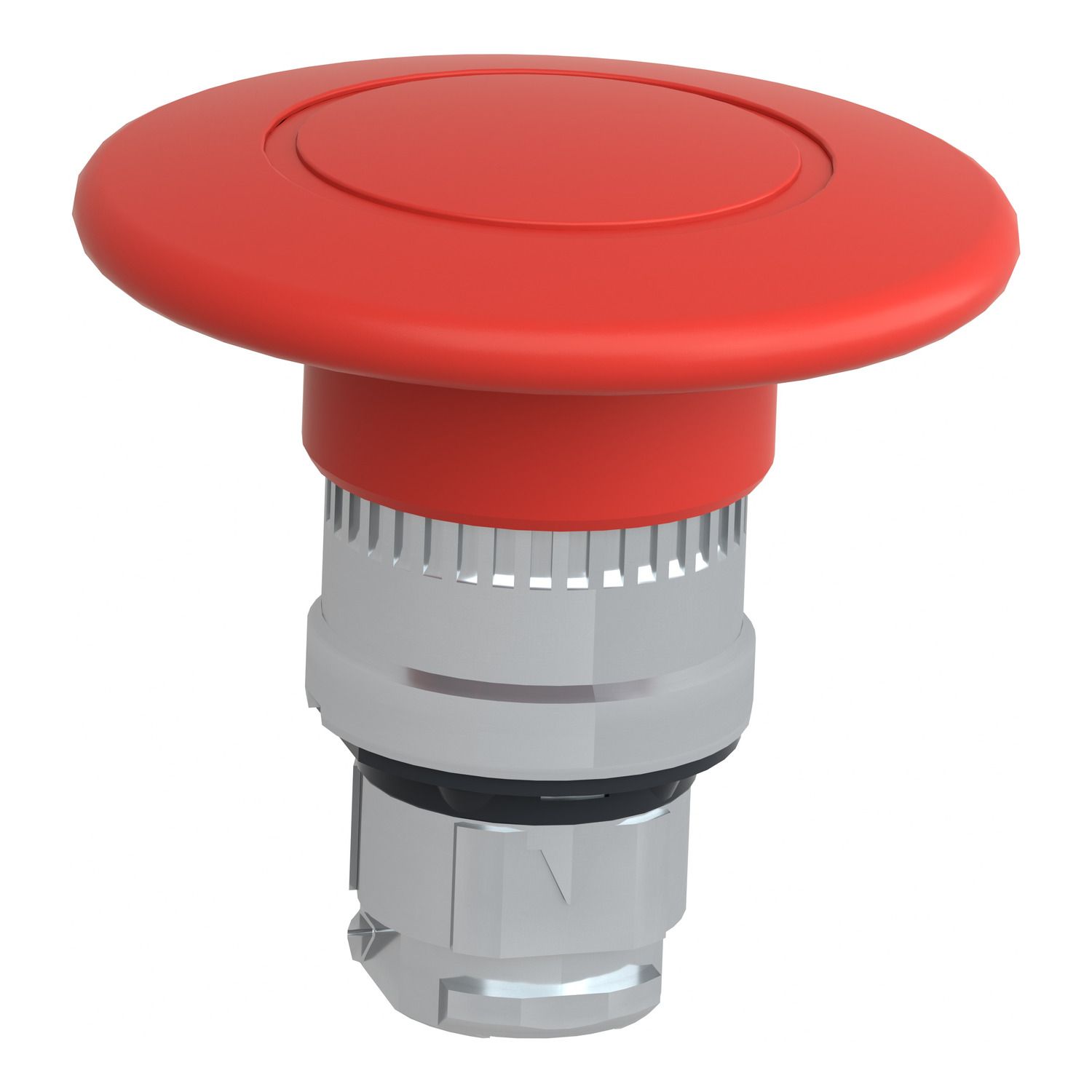 Picture of Emergency stop head, Harmony XB4, switching off, metal, red mushroom 60mm, 22mm, trigger latching push pull