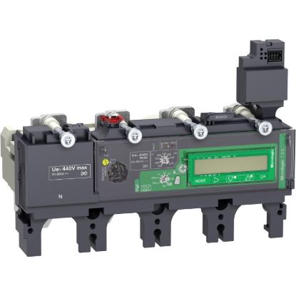 Picture of trip unit MicroLogic 7.3 E for ComPact NSX 630 circuit breakers, electronic, rating 570A, 4 poles 4d