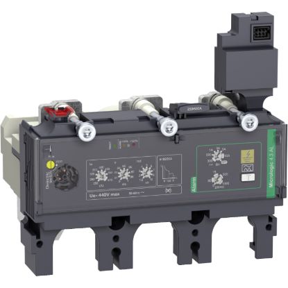 Picture of trip unit MicroLogic 4.3 AL for ComPact NSX 630 circuit breakers, electronic, rating 570A, 3 poles 3d