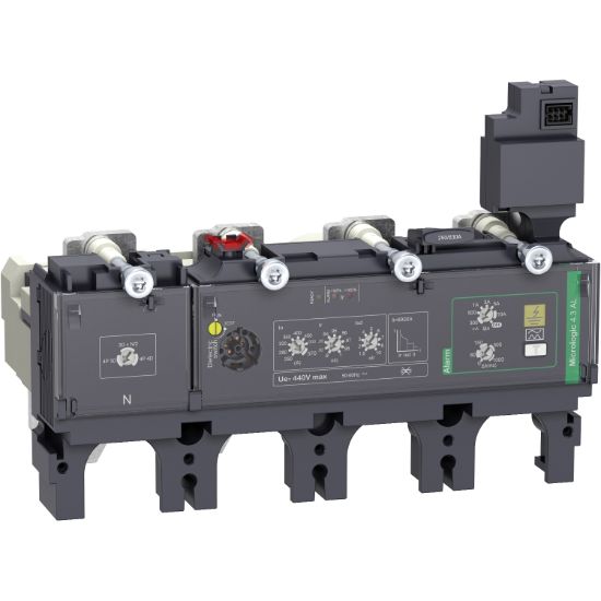 Picture of trip unit MicroLogic 4.3 AL for ComPact NSX 630 circuit breakers, electronic, rating 570A, 4 poles 4d