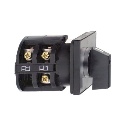 Picture of Cam switch, Harmony K, front mounting, plastic, 4 poles, 90 degree, 32A, 64x64mm, marked OFF/ON