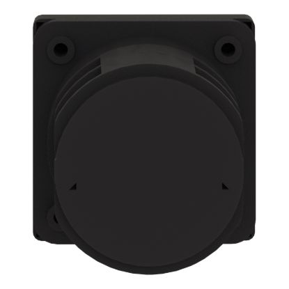 Picture of Complete cam switch, Harmony K1, K2, cam changeover switch, front mounting, plastic, 4 poles, position 0, 30degrees, 32A, 64x64mm, marked 1 0 2