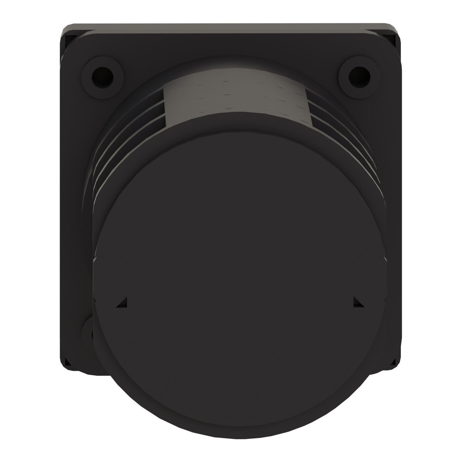 Picture of Complete cam switch, Harmony K1, K2, cam changeover switch, front mounting, plastic, 4 poles, position 0, 60degrees, 50A, 64x64mm, marked 1 0 2