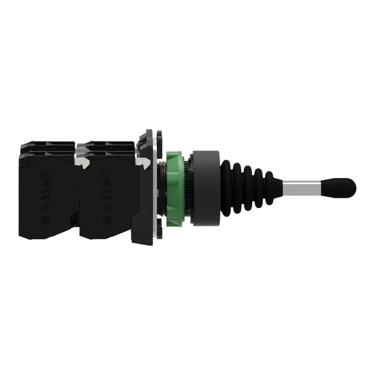 Picture of Joystick controller, Harmony XB5, 22mm, 4 direction, stay put, 1NO per direction