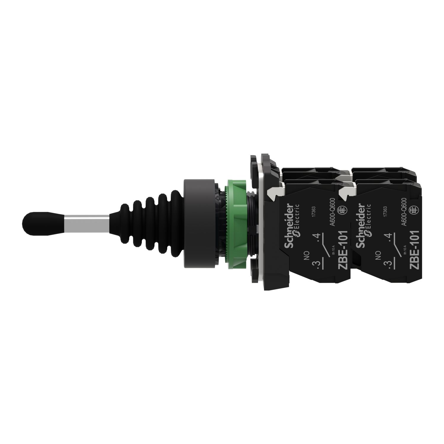 Picture of Joystick controller, Harmony XB5, 22mm, 4 direction, stay put, 1NO per direction