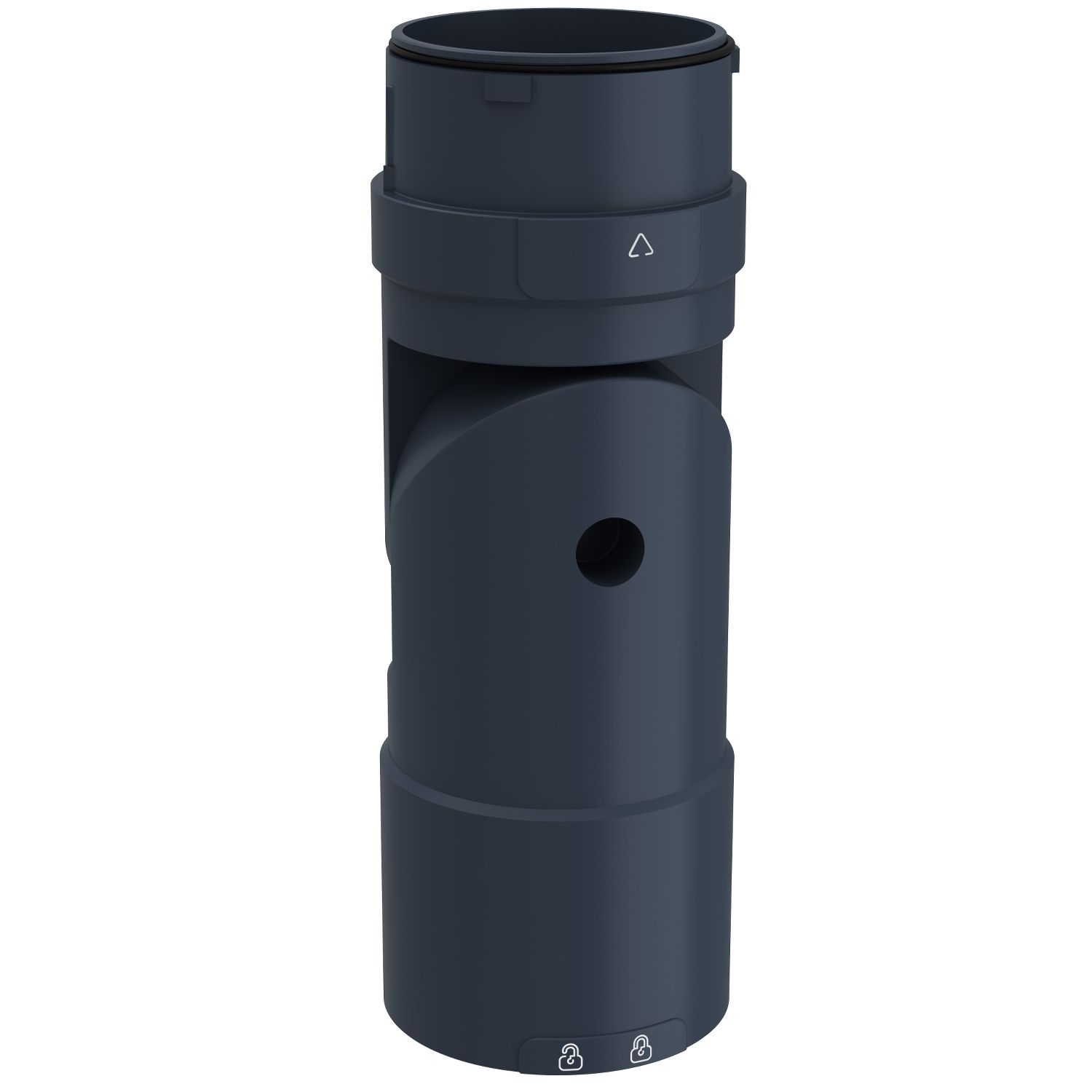 Picture of Flexible mounting unit for use on horizontal or vertical support for modular tower lights, Harmony XVU, black, 60mm