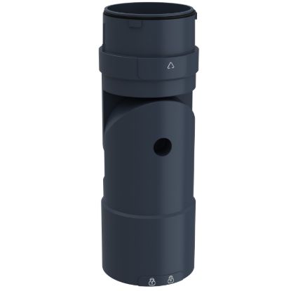 Picture of Flexible mounting unit for use on horizontal or vertical support for modular tower lights, Harmony XVU, black, 60mm