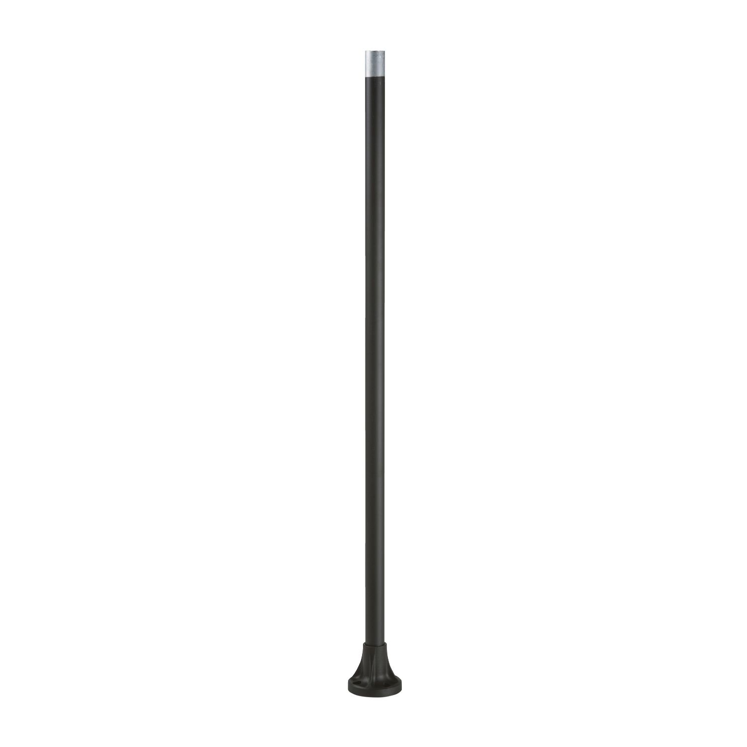 Picture of Fixing base for modular tower lights, Harmony XVB, plastic, Ø70, 780mm black aluminium support tube + black fixing plate