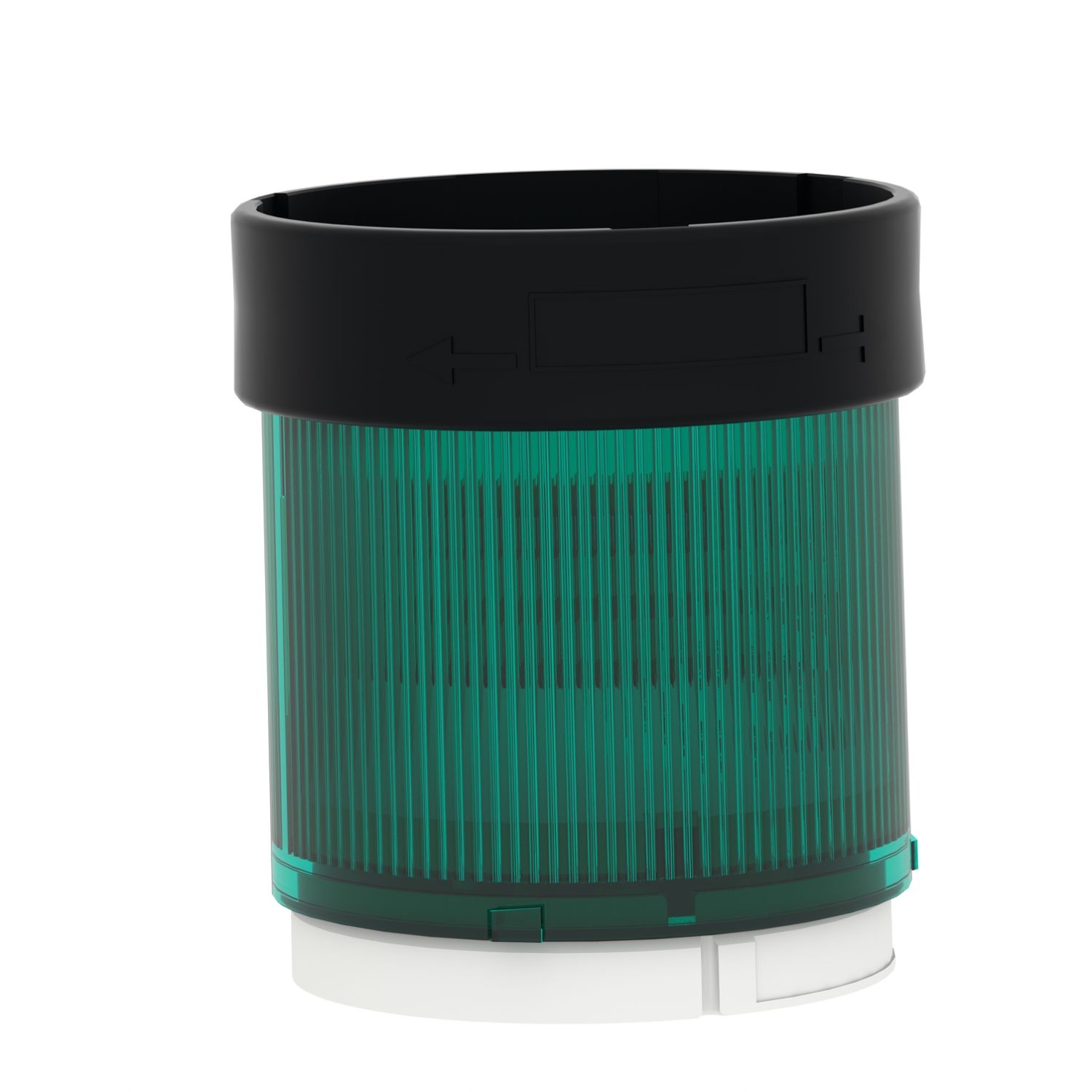 Picture of Indicator bank, Harmony XVB, illuminated unit, plastic, green, 70mm, steady, integral LED, 24V AC/DC