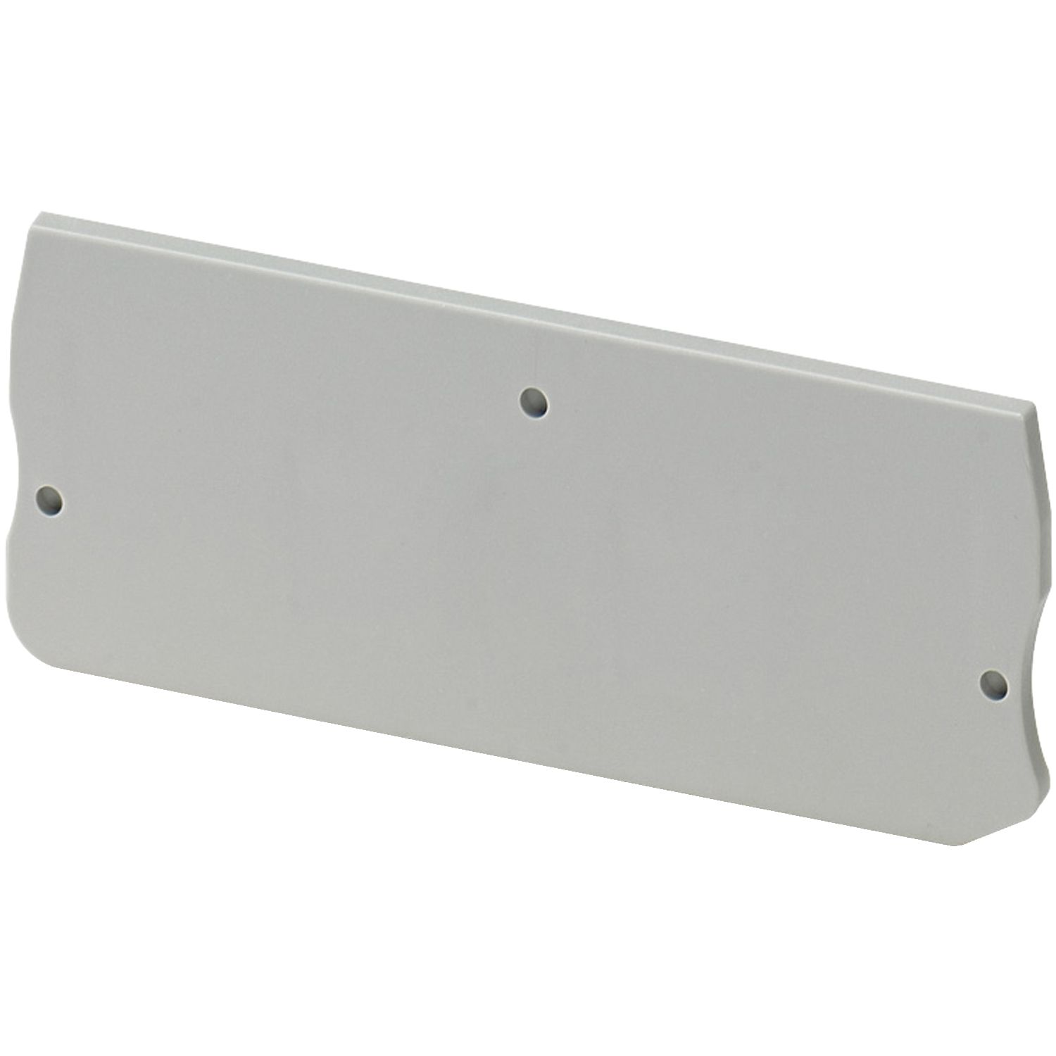 Picture of Cover plate, Linergy TR, 2.2mm width, 2 points, for push-in disconnect terminal NSYTRP2, grey, Set of 50