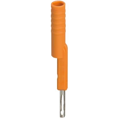 Picture of Test adapter, Linergy TR, for 4mm safety test plug, lockable yellow for NSYTRV62TT