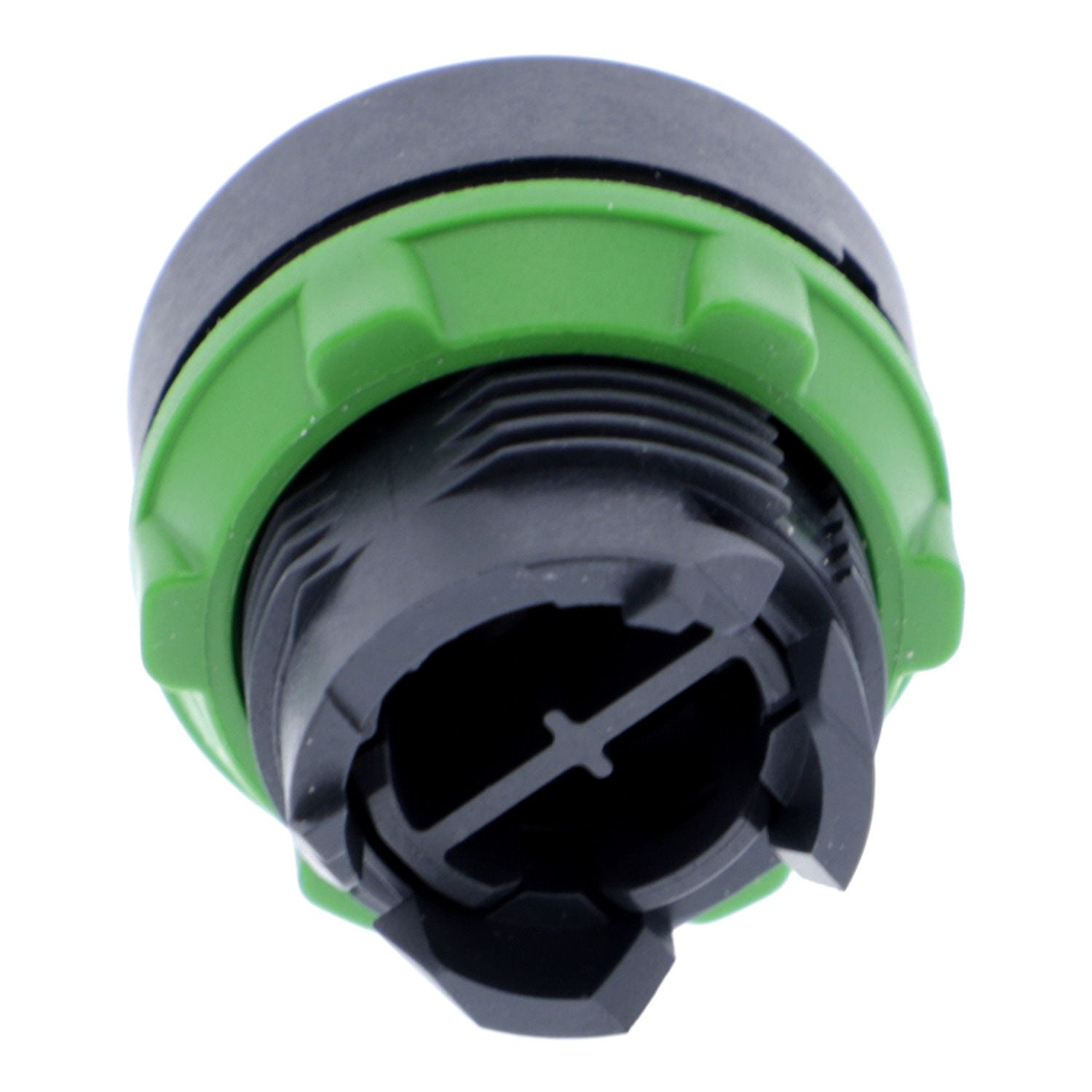 Picture of Push button head, Harmony XB5, plastic, flush, red, 22mm, spring return, unmarked