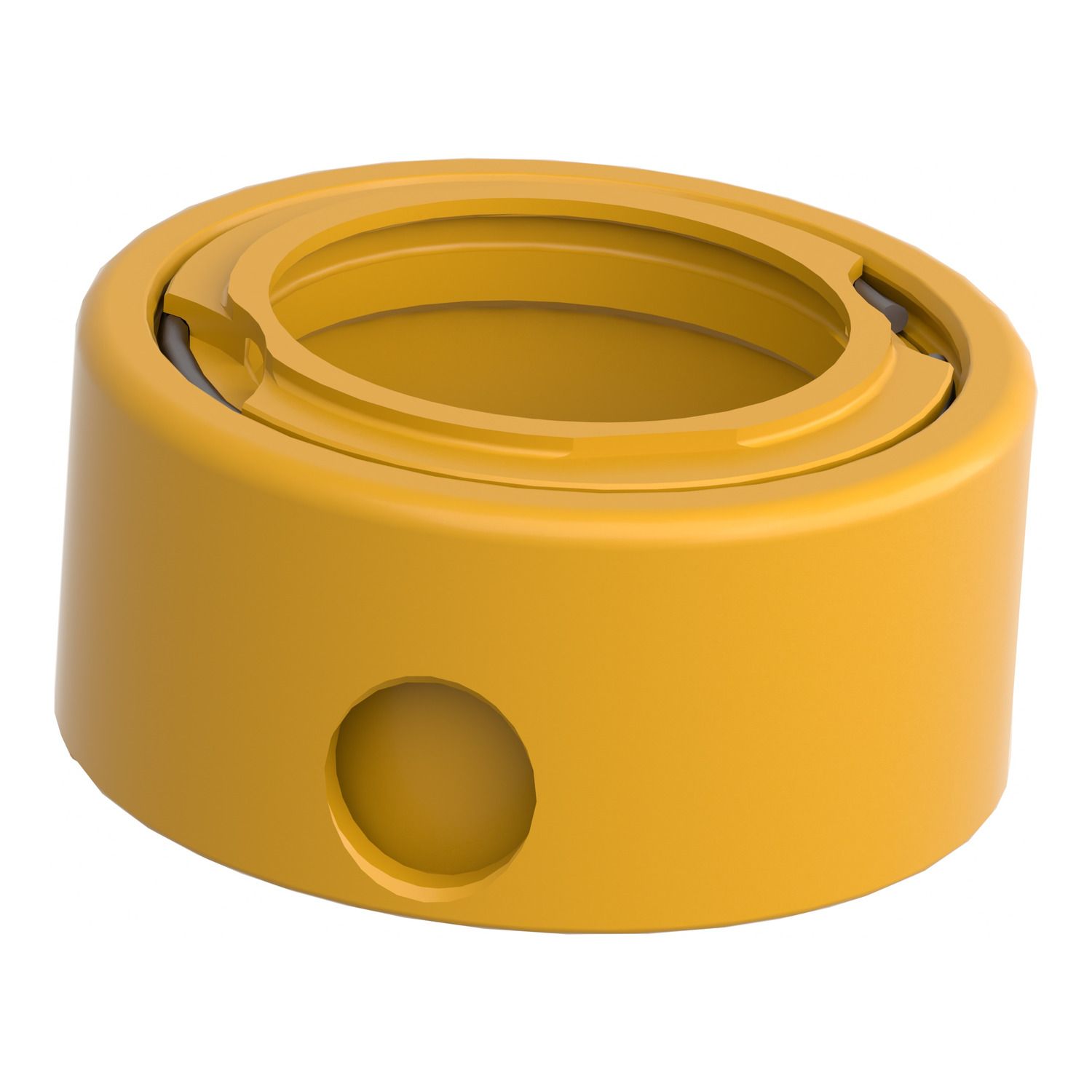 Picture of Padlocking kit, Harmony XB4, for 22mm emergency stop push button, yellow