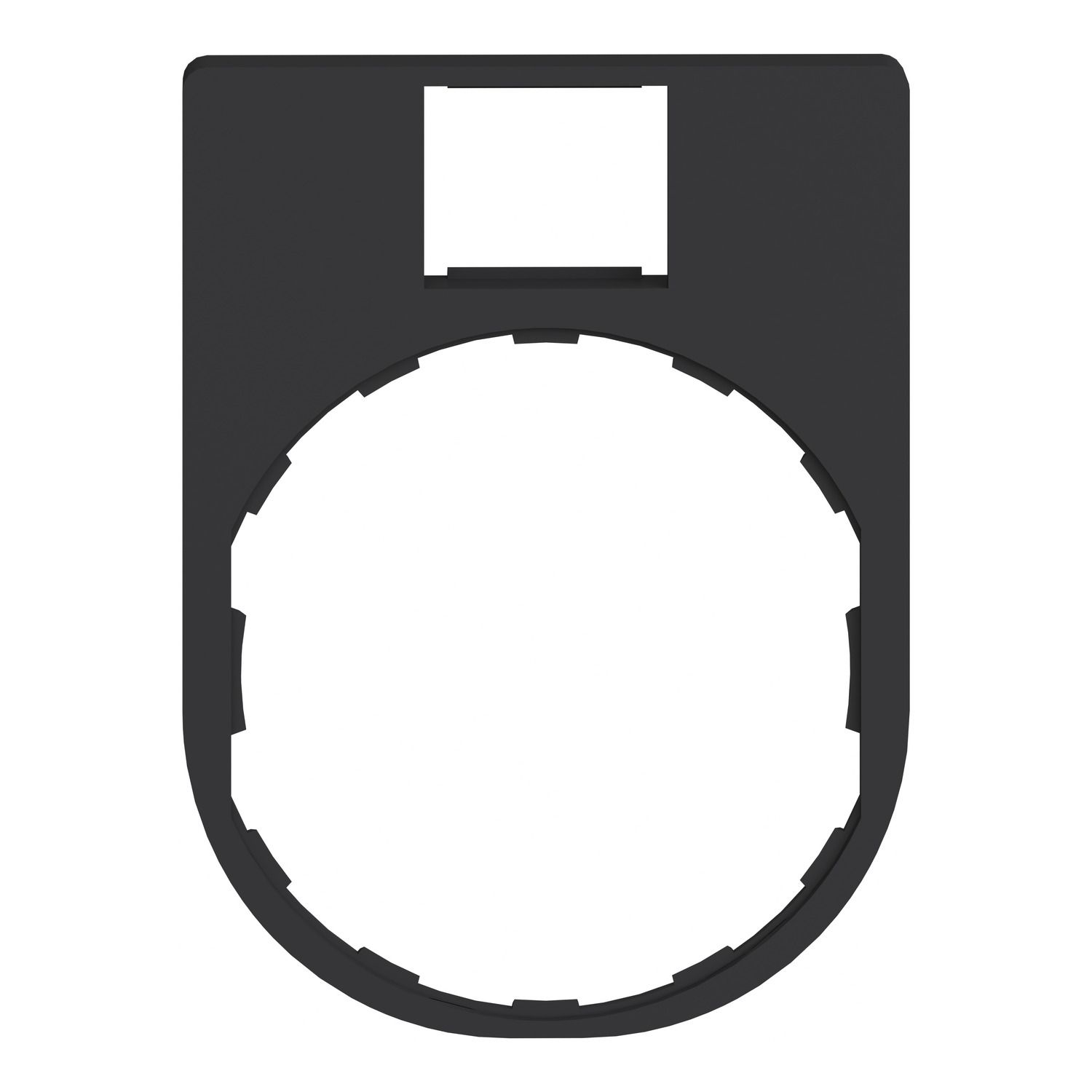 Picture of Legend holder 30x40mm, Harmony XB4, plastic, without legend 8x27mm