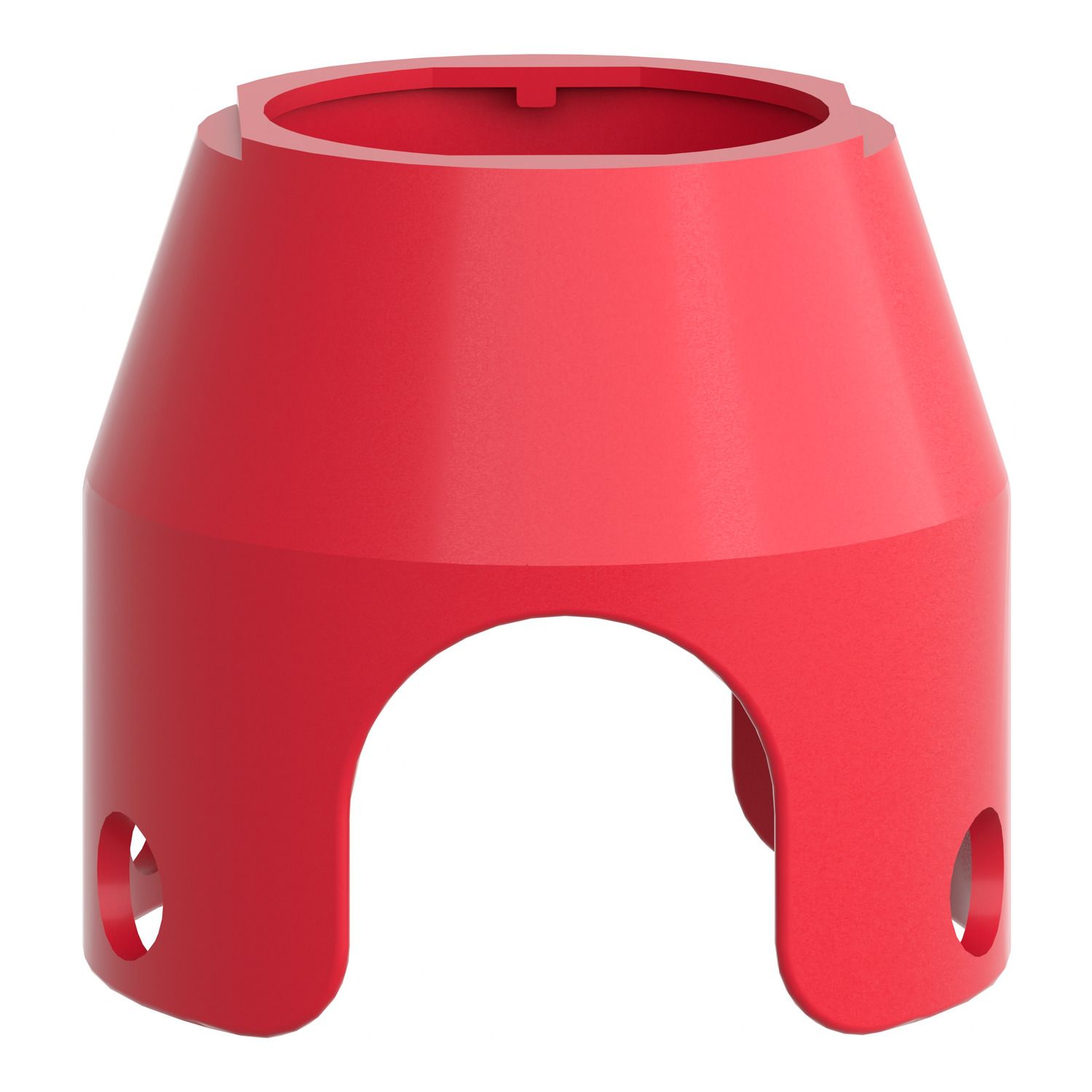 Picture of Padlockable guard for mushroom head 40mm, Harmony XB4, metal, red