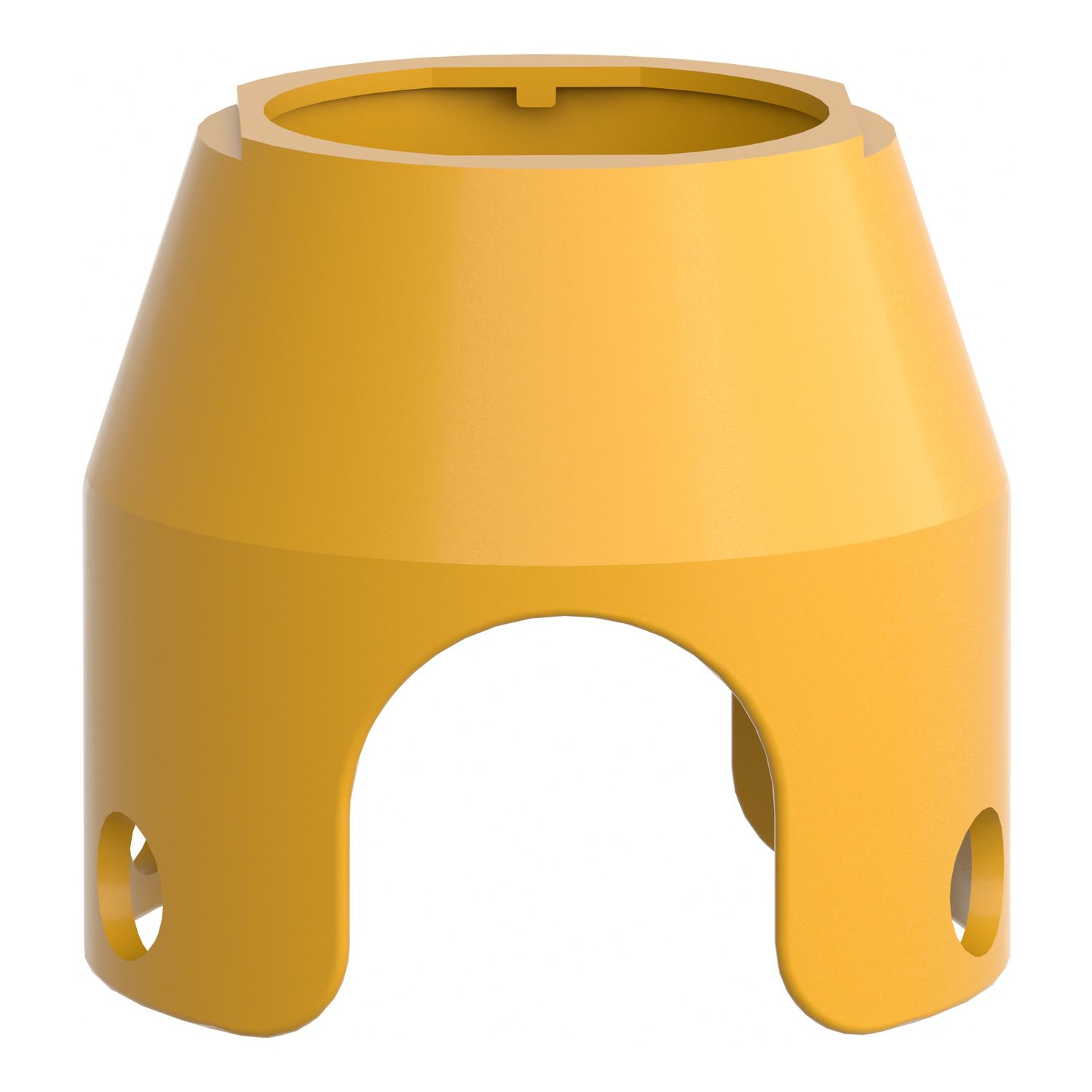 Picture of Padlockable guard for mushroom head 40mm, Harmony XB4, metal, yellow