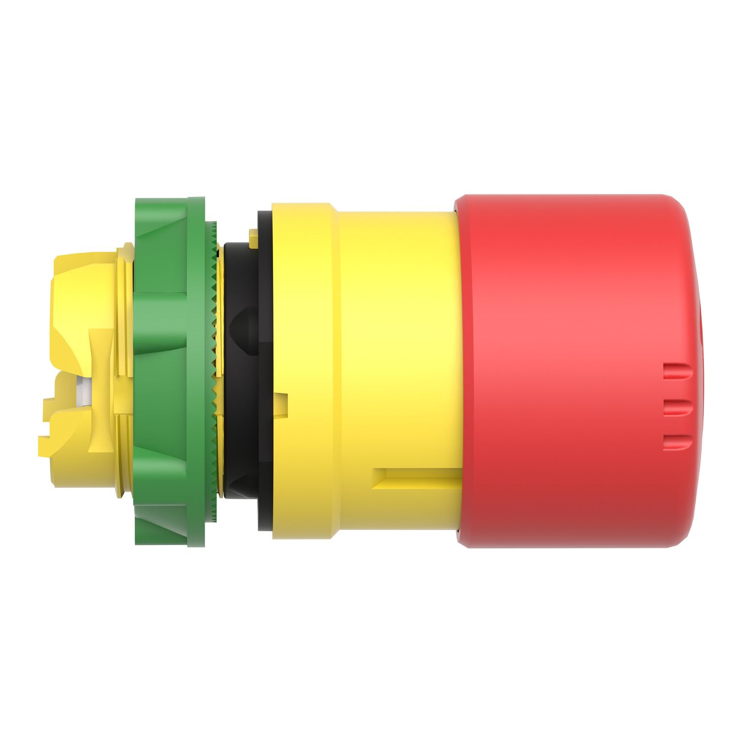 Picture of Emergency stop head, Harmony XB5, switching off, plastic, red mushroom 30mm, 22mm, trigger latching turn to release