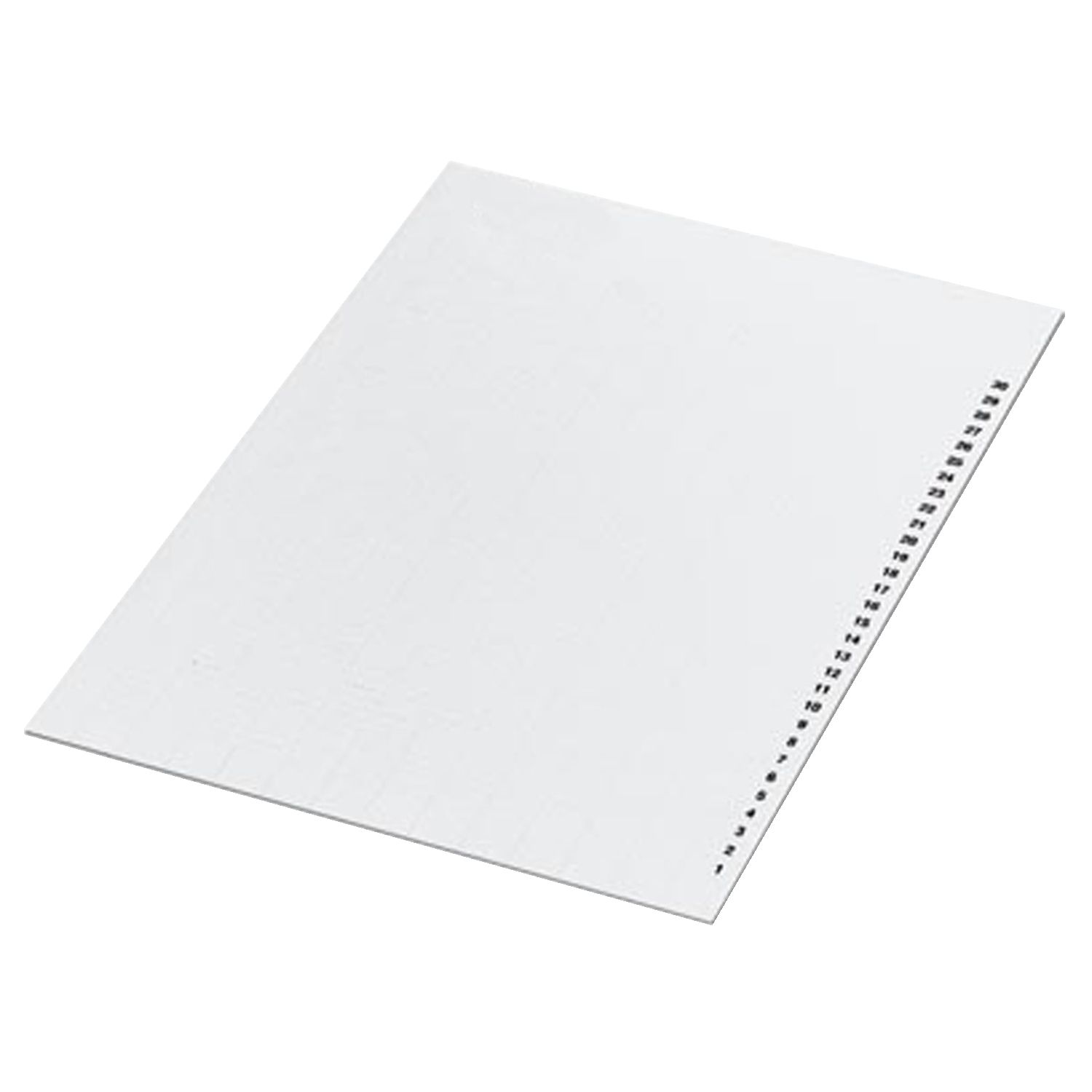 Picture of Sheet of blank legend, Linergy TR, page A4 with 488 characters, size 15x4mm, for NSYTRABCV cables collars, set of 10
