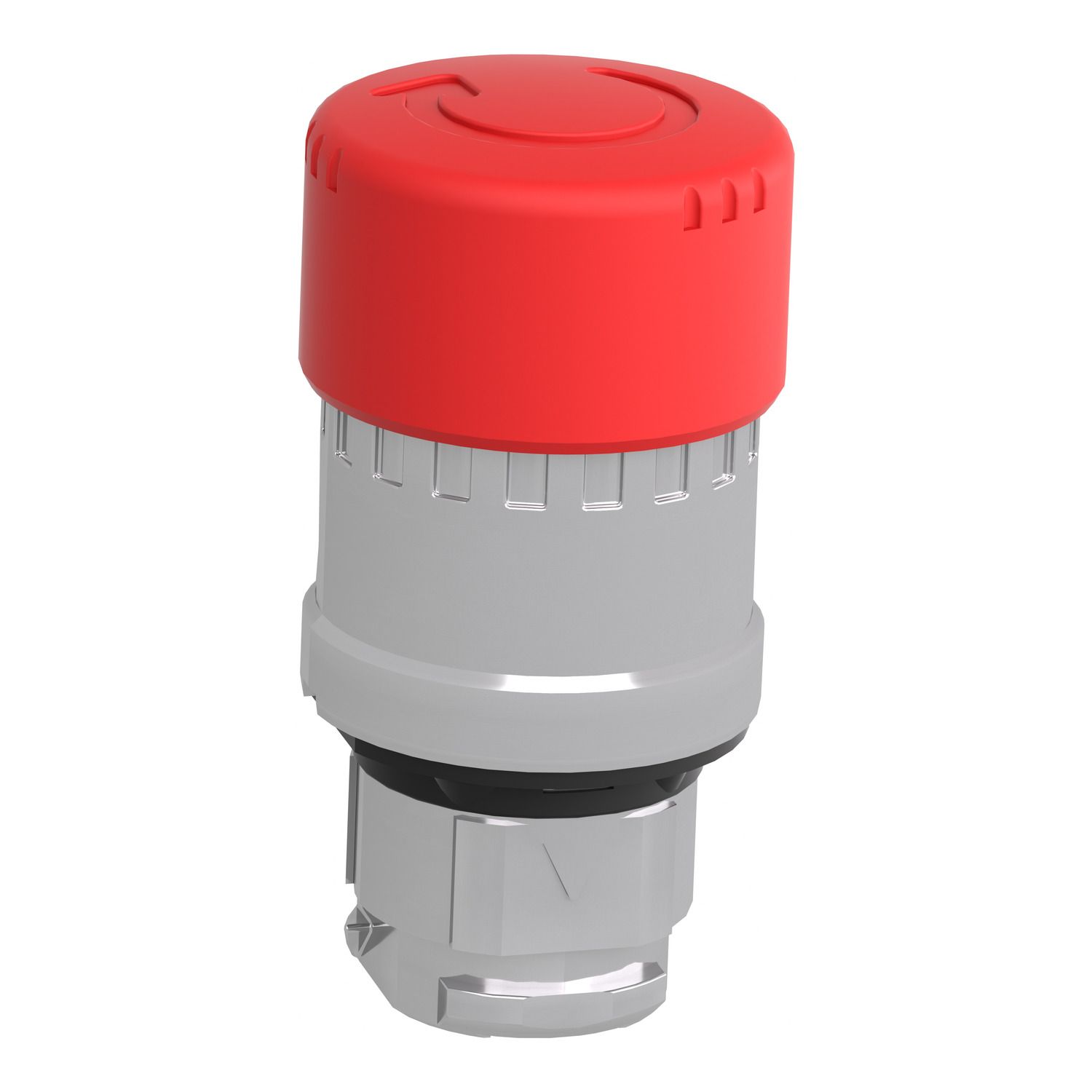 Picture of Emergency stop head, Harmony XB4, switching off, metal, red mushroom 30mm, 22mm, trigger latching turn to release