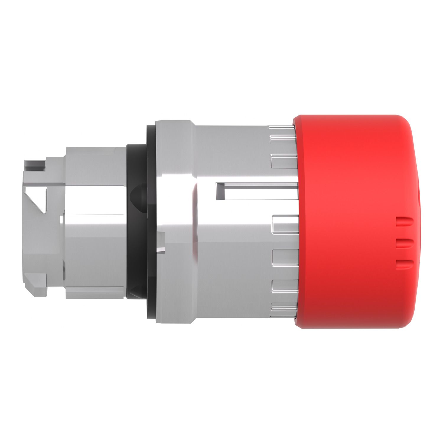 Picture of Emergency stop head, Harmony XB4, switching off, metal, red mushroom 30mm, 22mm, trigger latching turn to release