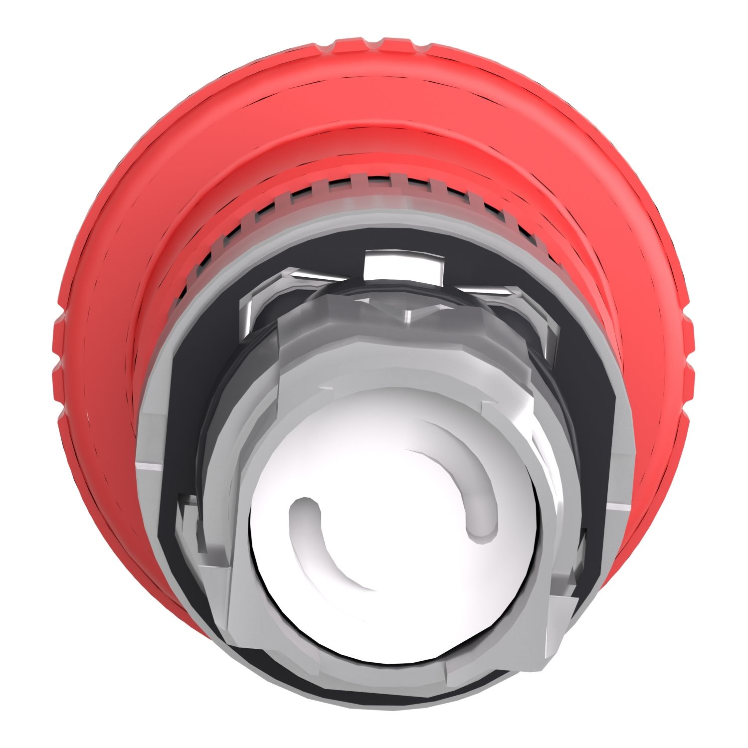 Picture of Emergency stop head, Harmony XB4, switching off, metal, red mushroom 40mm, 22mm, trigger latching turn to release