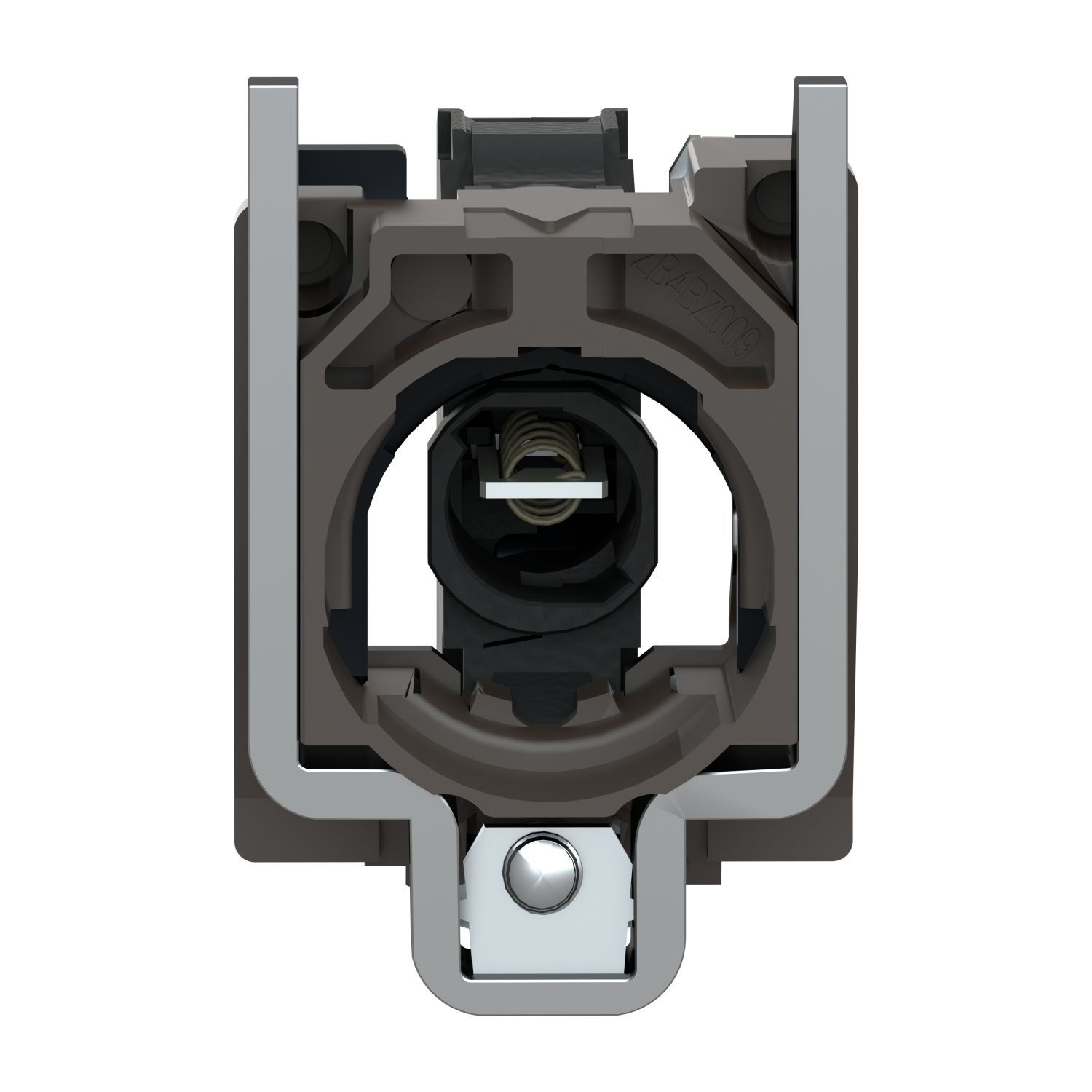 Picture of Light block with body fixing collar, Harmony XB4, metal, for BA9s bulb, lt 250V