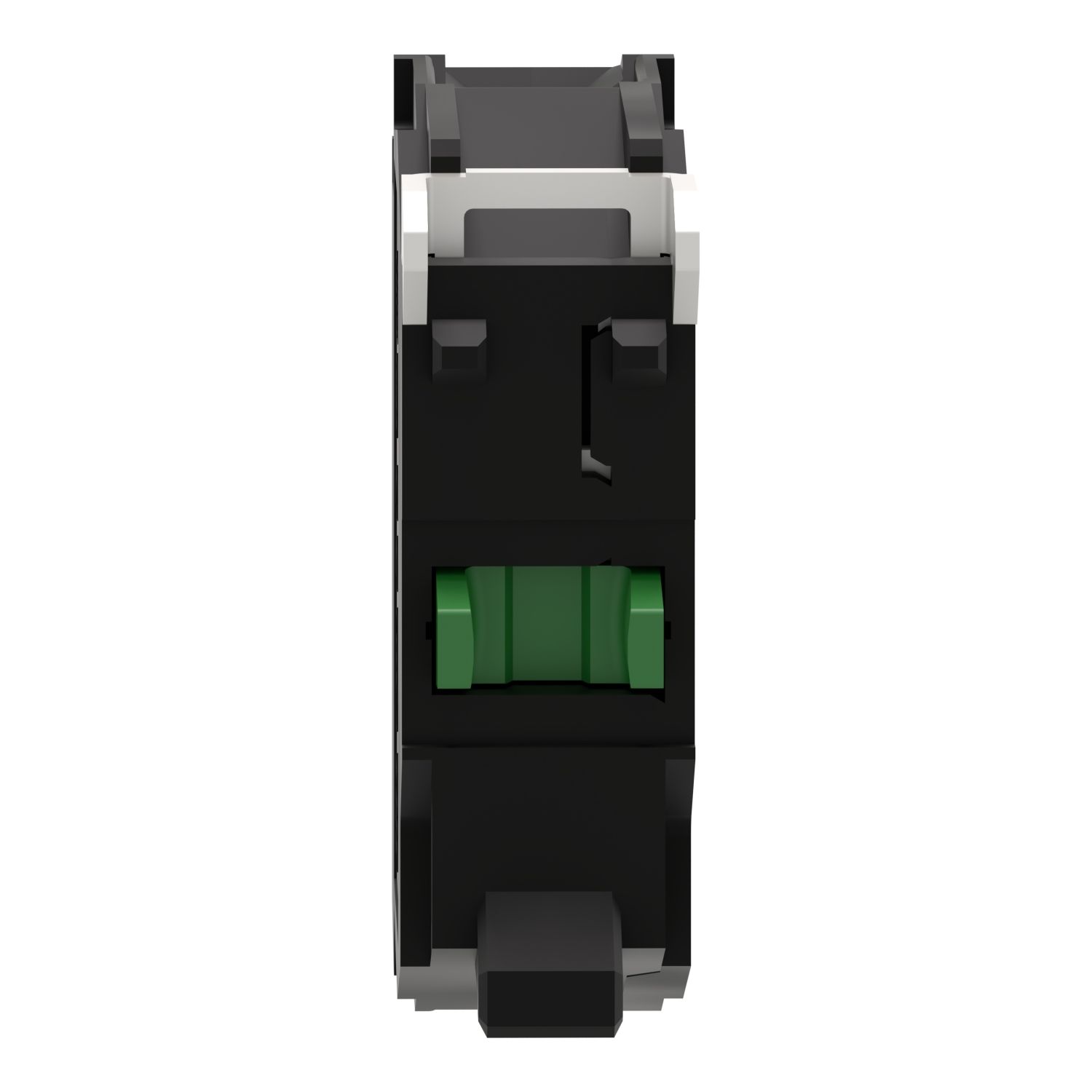 Picture of Single contact block, Harmony XB4, Harmony XB4, silver alloy, screw clamp terminal, 1NO