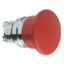Picture of Head for non illuminated pushbutton, Harmony XB4, mushroom 40mm, metal, red, 22mm, spring return