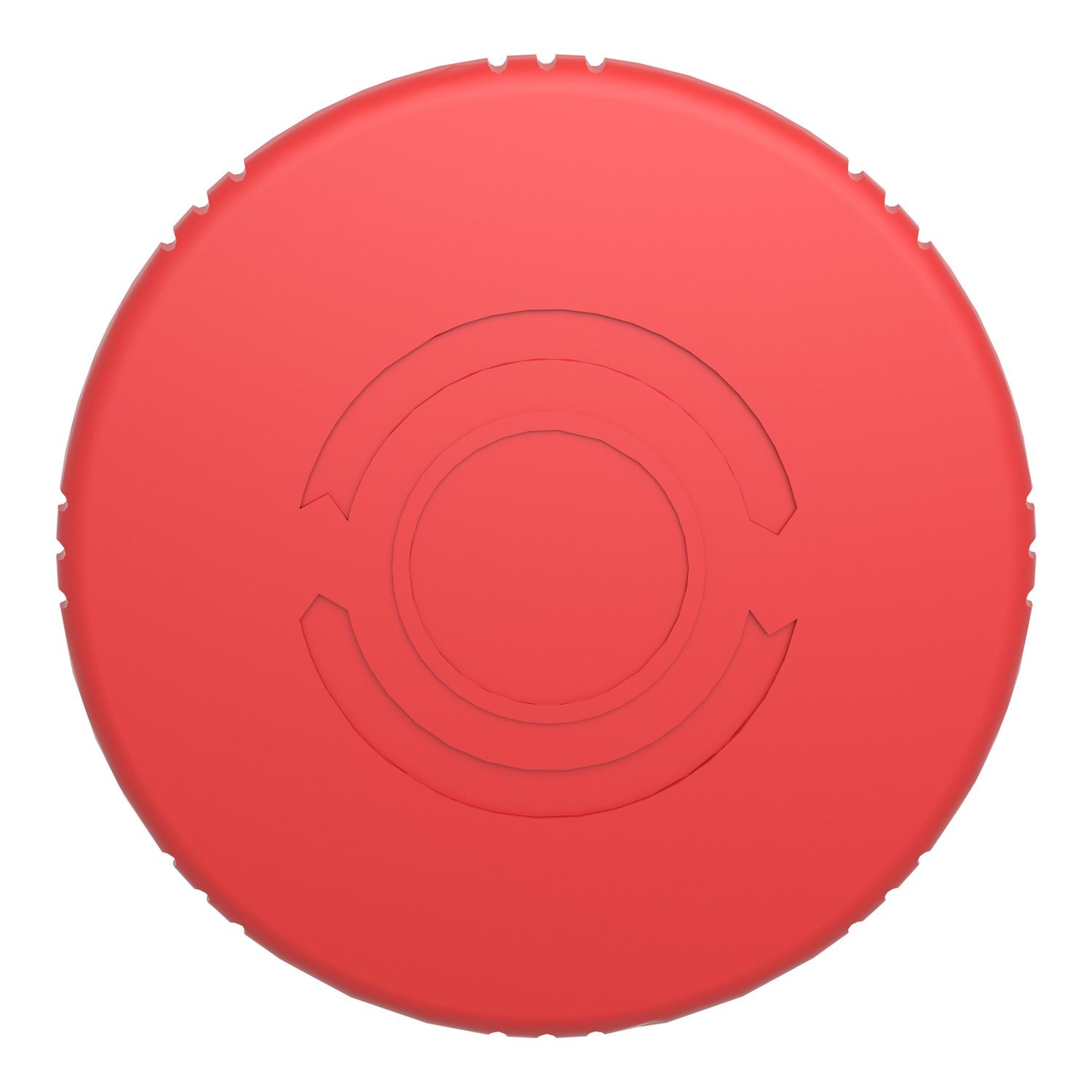 Picture of Emergency stop head, Harmony XB5, switching off, plastic, red mushroom 60mm, 22mm, trigger latching turn to release