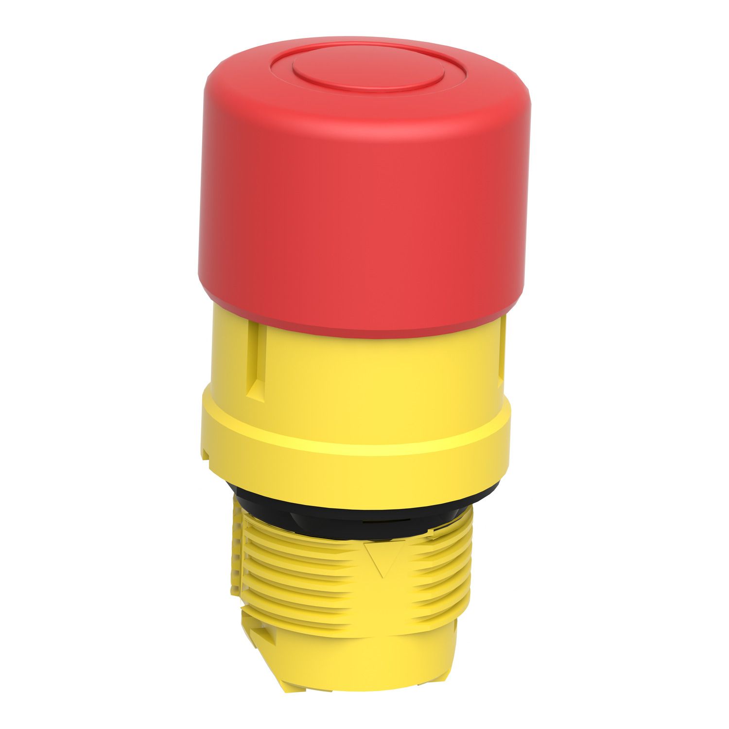 Picture of Emergency stop head switching off, Harmony XB5, plastic, red, mushroom 30mm, 22mm, trigger latching push pull