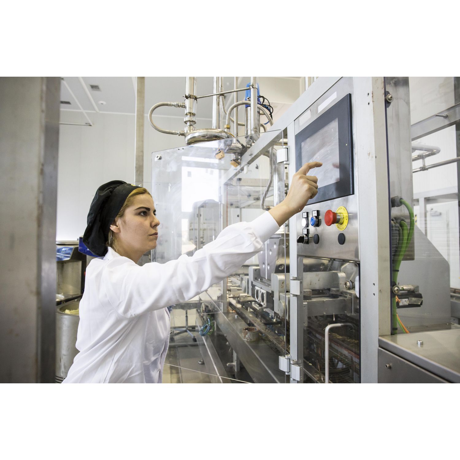 Picture of Complete pilot light, Harmony XB4 - ATEX D, white, integral LED, 24...254V