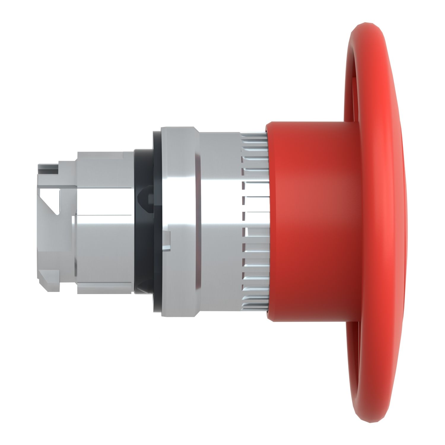 Picture of Emergency stop head, Harmony XB4, switching off, metal, red mushroom 60mm, 22mm, trigger latching turn to release