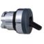 Picture of Head for selector switch, Harmony XB4, XB5, black 22mm 2 position spring return