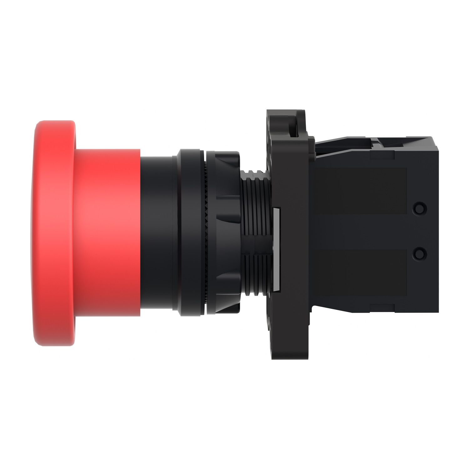 Picture of Complete push button, Easy Harmony XA2, plastic, red mushroom head 40mm, 22mm, 1NC