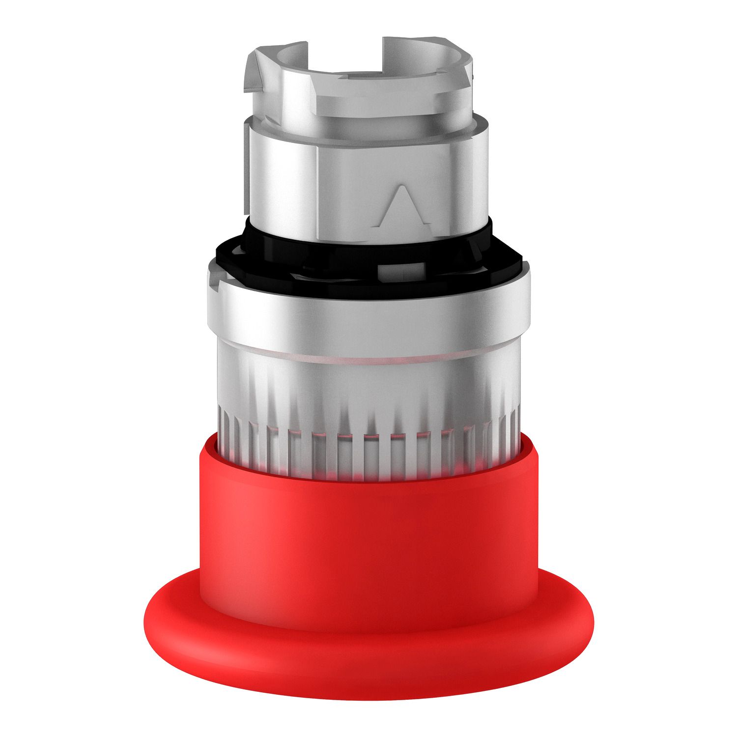 Picture of Emergency stop head, Harmony XB4, switching off, metal, red mushroom 40mm, 22mm, trigger latching push pull