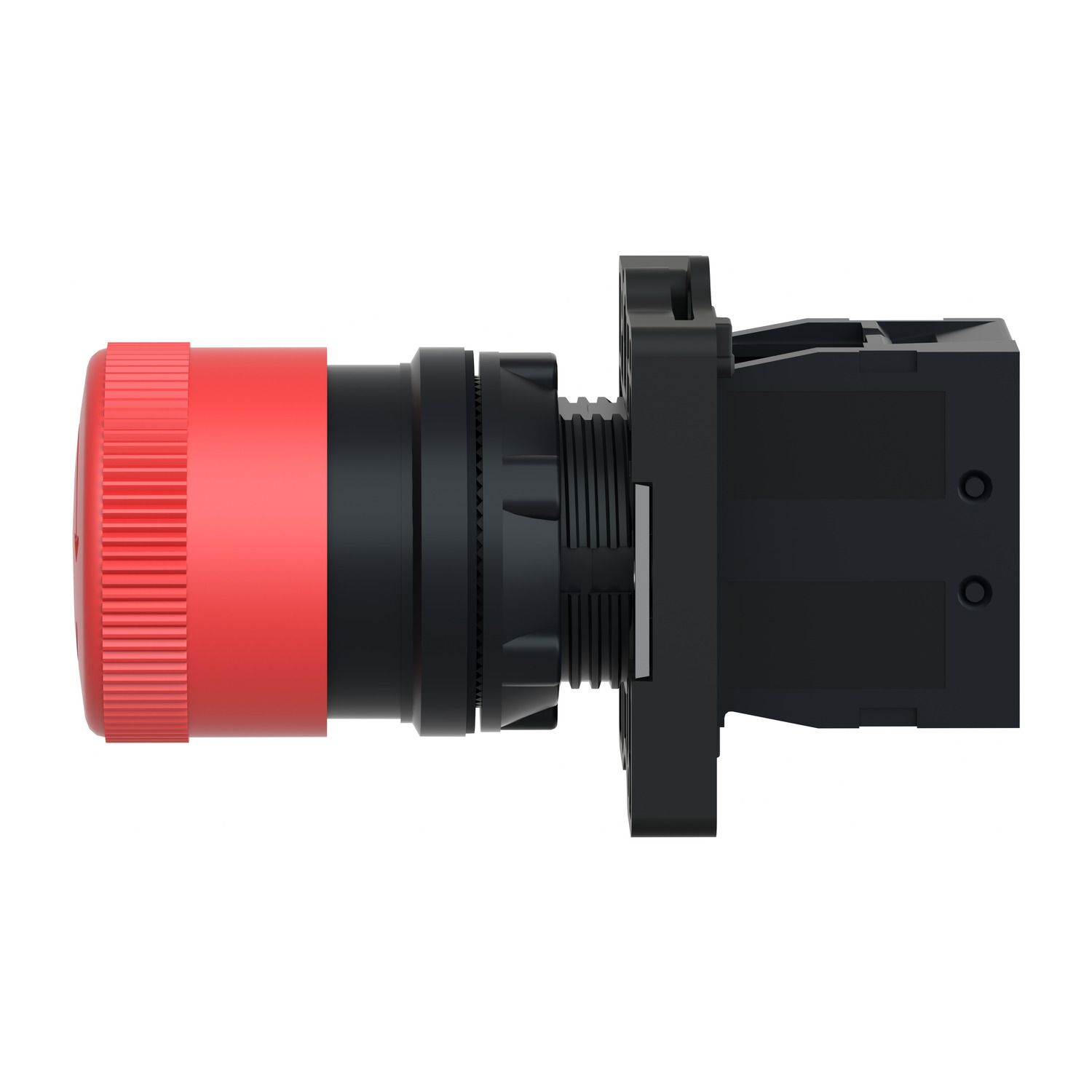 Picture of Complete emergency switching off push button, Easy Harmony XA2, plastic, red mushroom 30mm, 22mm, turn to release, 1NC