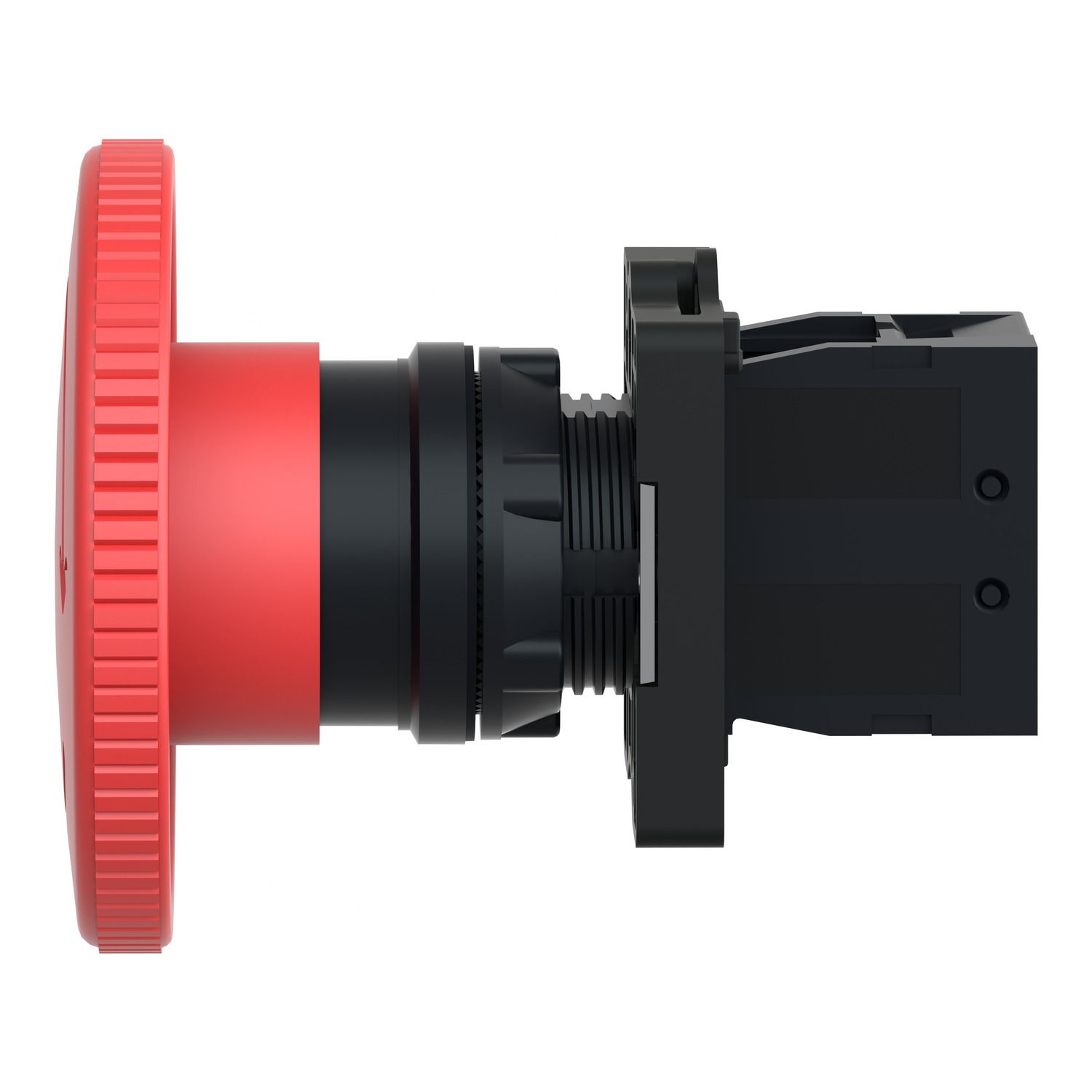 Picture of Complete emergency switching off push button, Easy Harmony XA2, plastic, red mushroom 60mm, 22mm, turn to release, 1NC