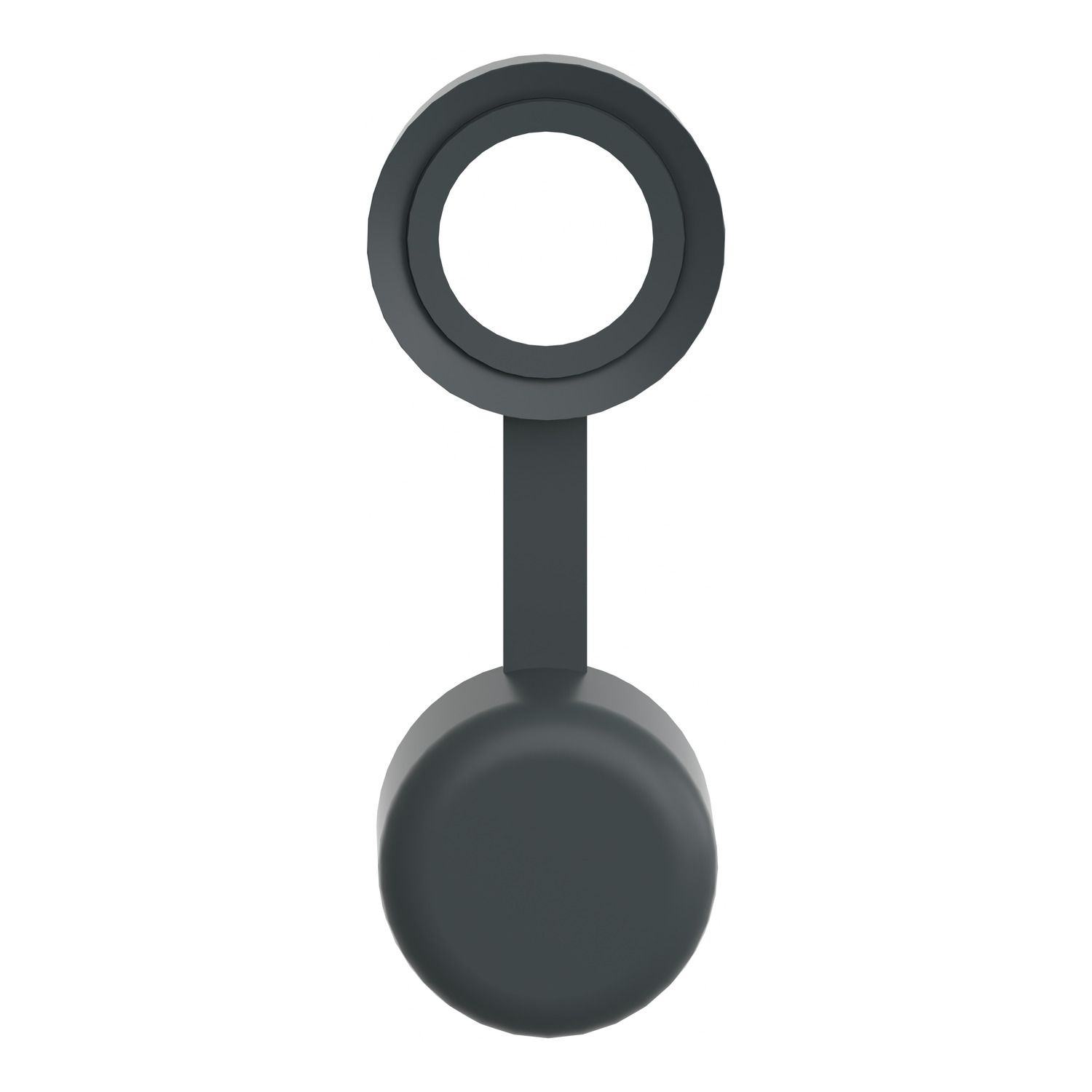 Picture of Protective cover, Harmony XB4, for 22mm push button head, plastic, black