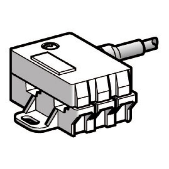 Picture of IP54 tap-off - 2 m - for connection to 2 flat cables - straight