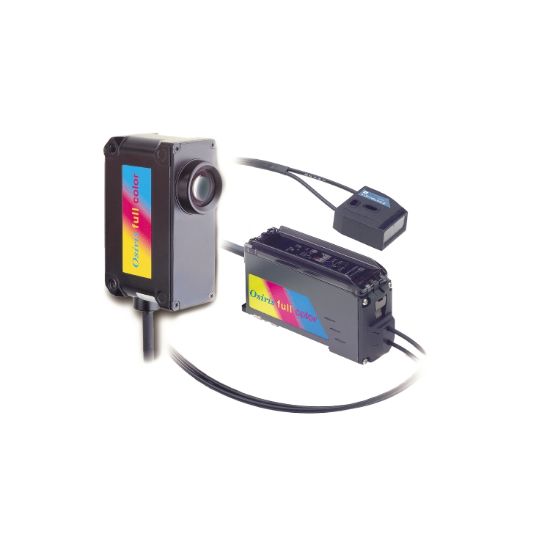 Picture of photo-electric sensor - XUR - ampli for fibre - color - 12..24VDC - cable 2m