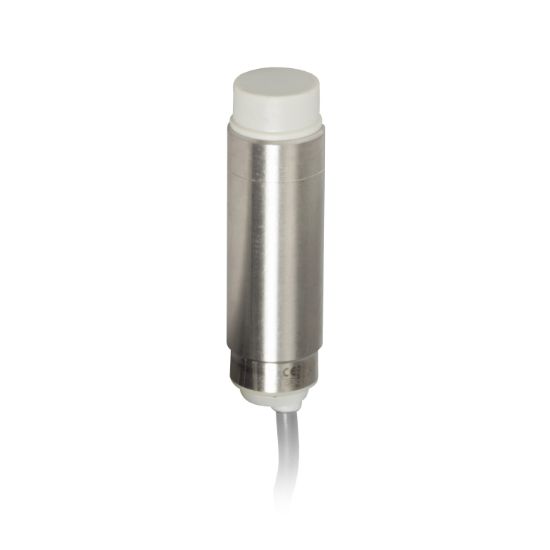 Picture of Inductive proximity sensors XS, inductive sensor XS2 Ø 18, L60mm, stainless, Sn12mm, 12...24 VDC, cable 2 m