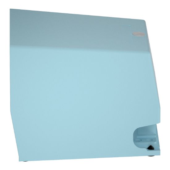 Picture of Single foot switch, Harmony XPE, metal, blue, with cover, trigger mechanism, 1 step, 2 contacts 1NC+NO, IP66