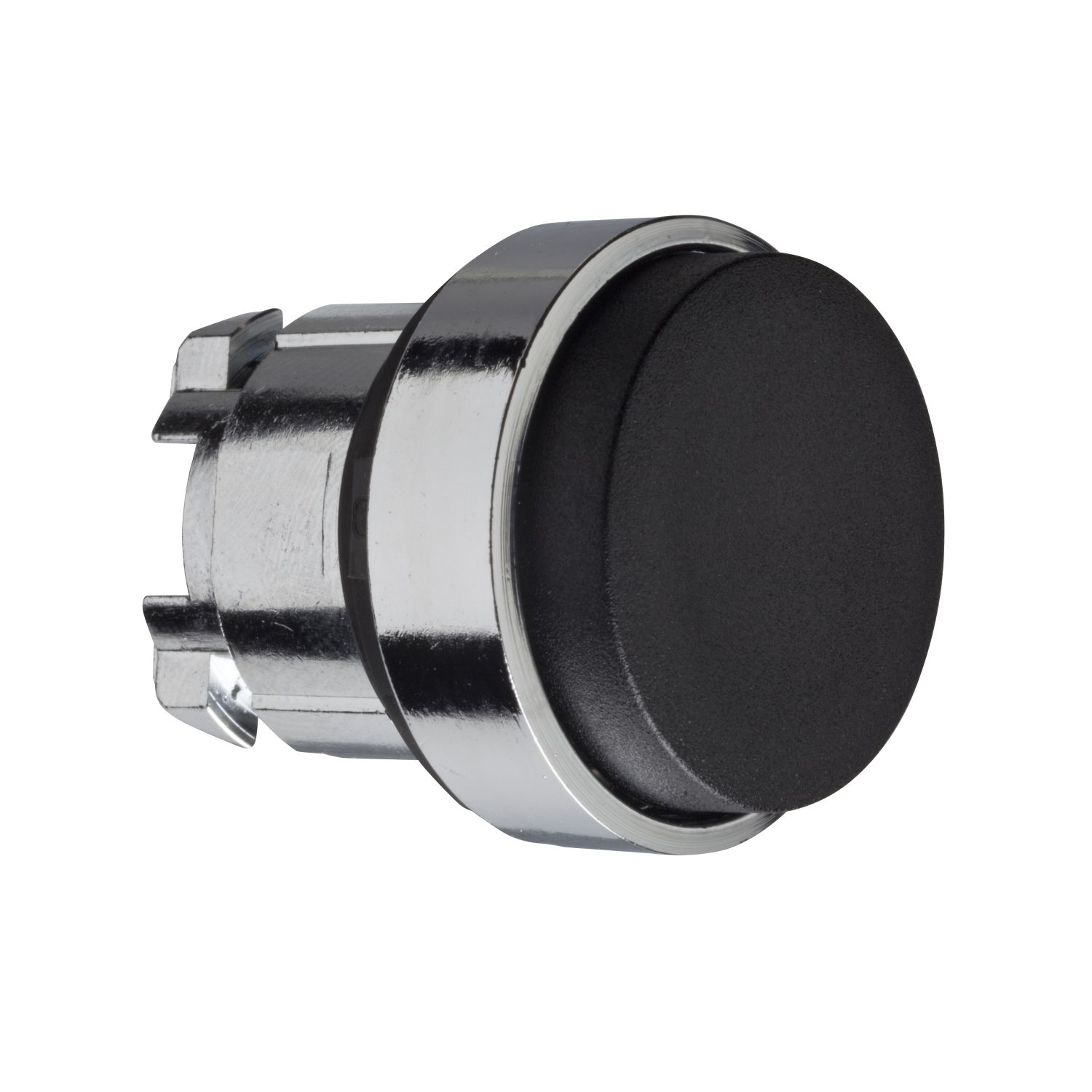 Picture of Head for non illuminated push button, Harmony XB4, black projecting pushbutton 22mm push unmarked
