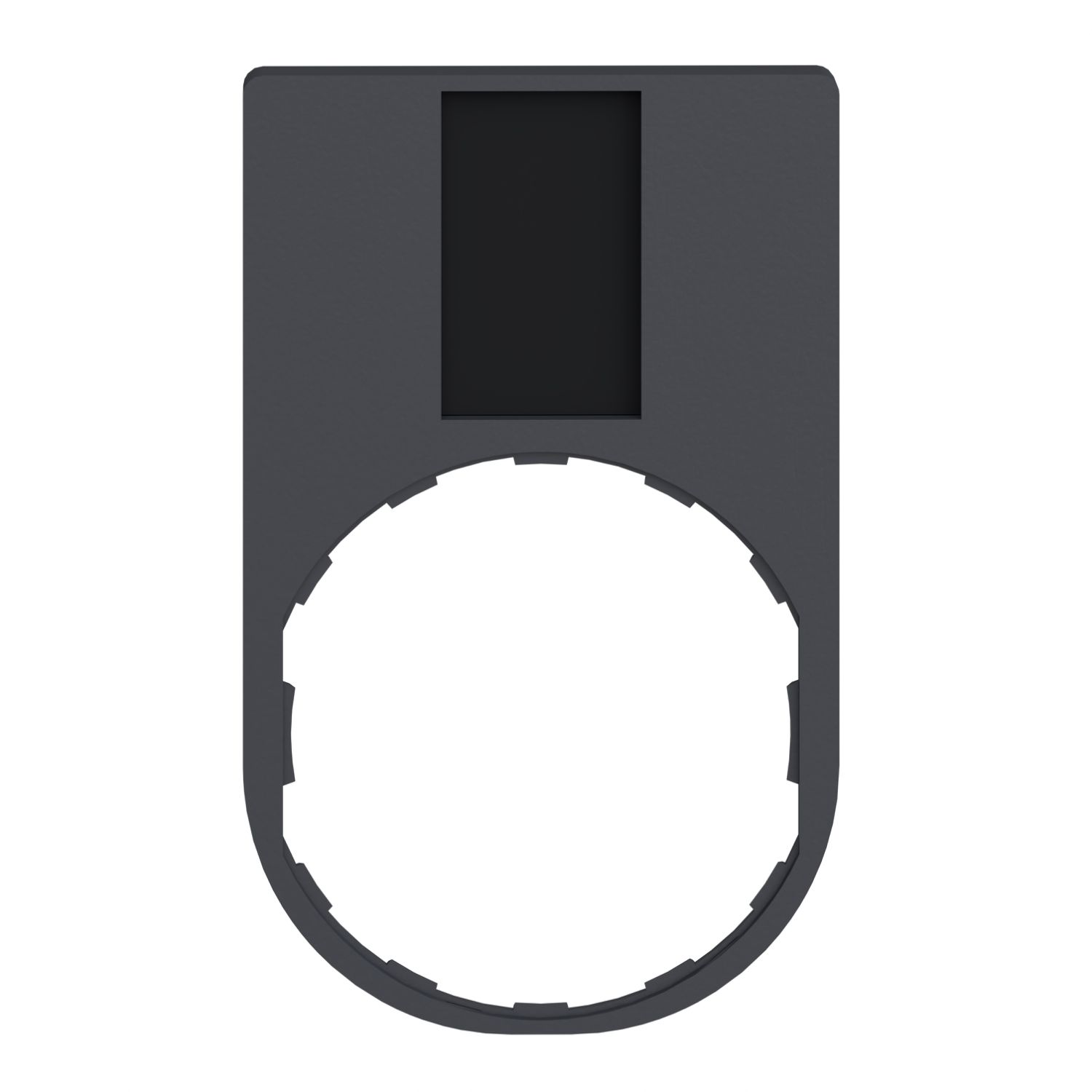 Picture of Legend holder 30x50mm, Harmony XB4, plastic, with legend 18x27mm, unmarked