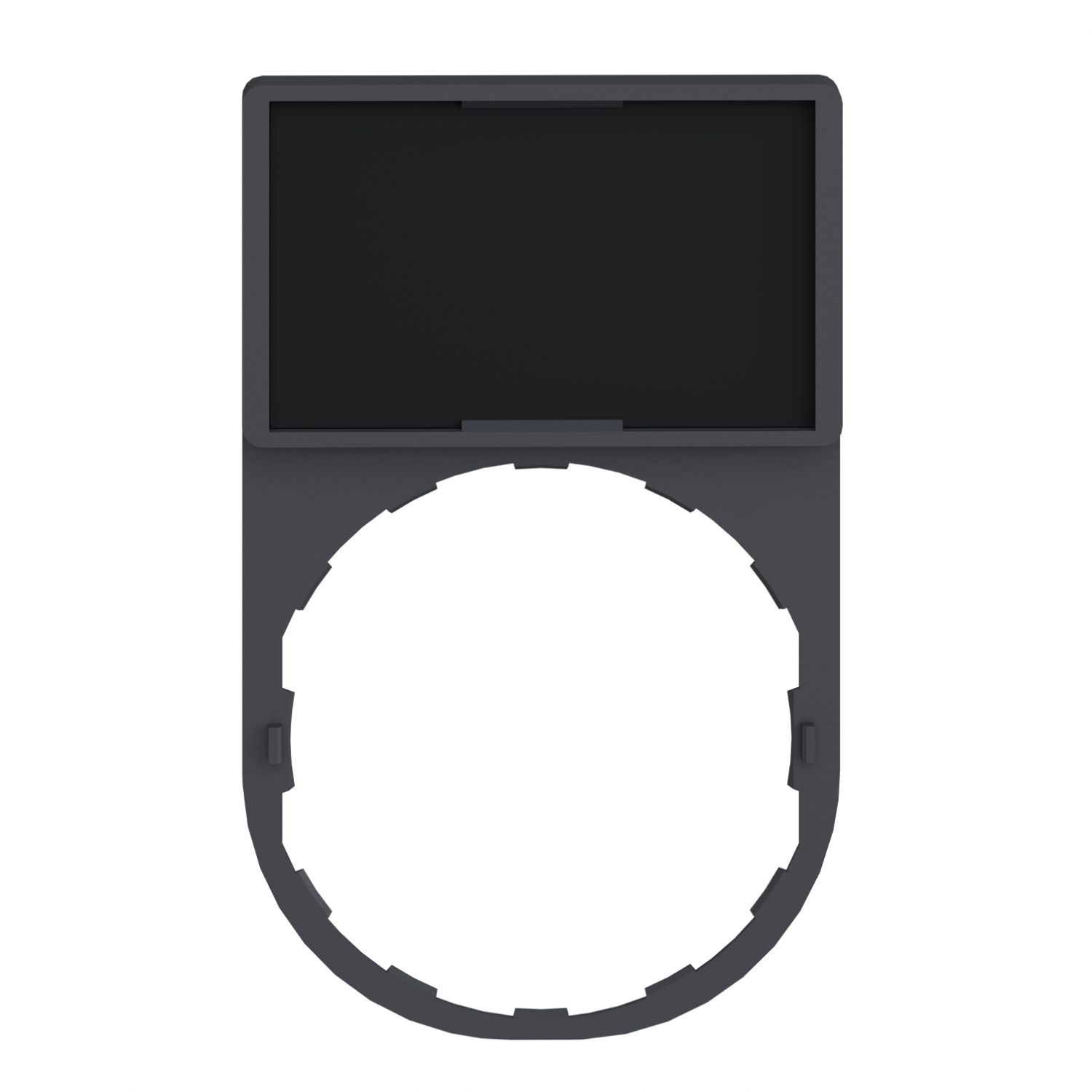 Picture of Legend holder 30x50mm, Harmony XB4, plastic, with legend 18x27mm, unmarked