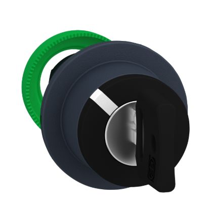 Picture of Head for key selector switch, Harmony XB5, Harmony XALF, flush mounted 455 2 pos stay put