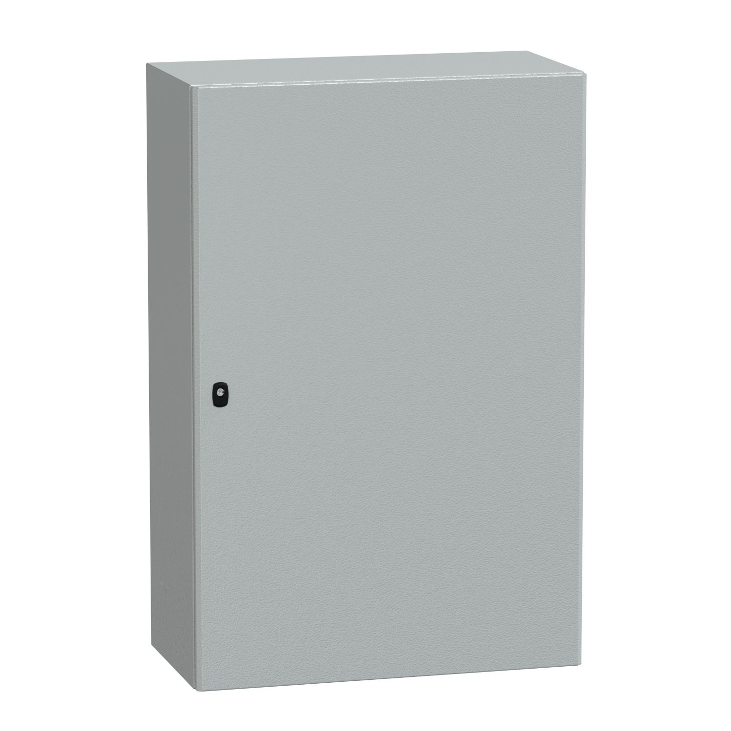 Picture of Wall mounted steel enclosure, Spacial S3D, plain door, with mounting plate, 1200x800x400mm, IP66, IK10