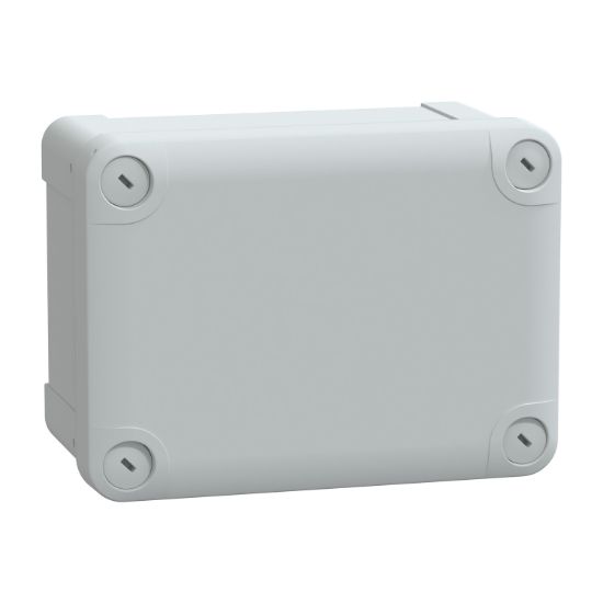 Picture of PC box, Thalassa, IP66 IK08 RAL7035 Int.H150W105D80 Ext.H164W121D87 opaque PC cover H20